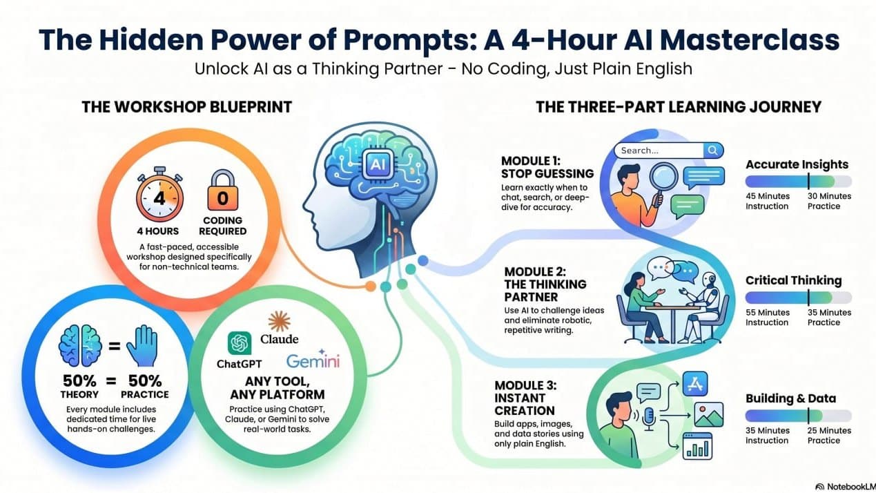 The Hidden Power of Prompts: A 4-Hour AI Masterclass